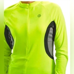 Bontrager Men’s Size XXL Neon‎ Green Long Sleeve Cycling Jacket
